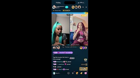 FLAWLESS SISTERS SHANTEL AND MEEKA LINED PK BIGO LIVE