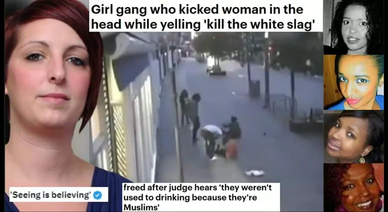 Woman is violently beaten and judge let’s all four Muslim women go