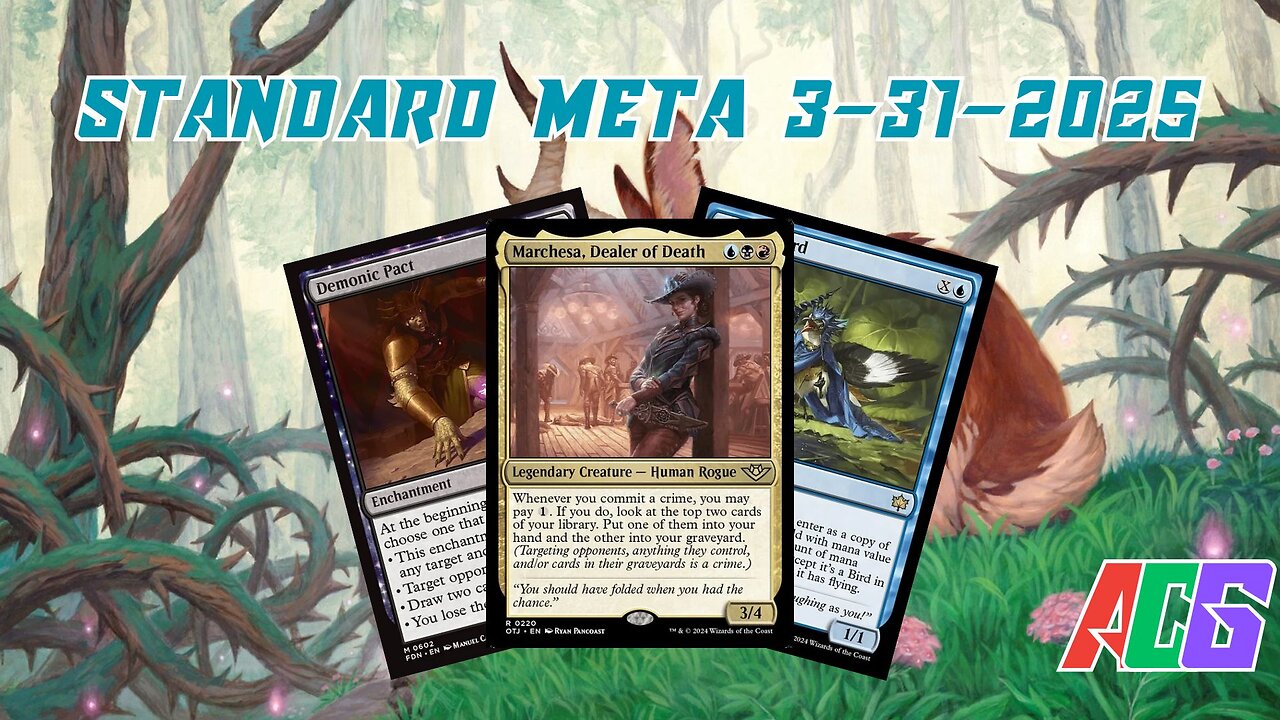 Watching The Standard Meta 03-25-25 to 03-31-25 | Magic the Gathering | MTG Metagame Analysis