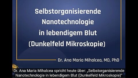 ➽Auch DEIN Blut ist verseucht! Dr. A. M. Mihalcea: "Sogar bei Toten aktiv!"