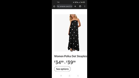 Visit the calbatic Store Women Polka Dot Strapless Maxi Dress Summer