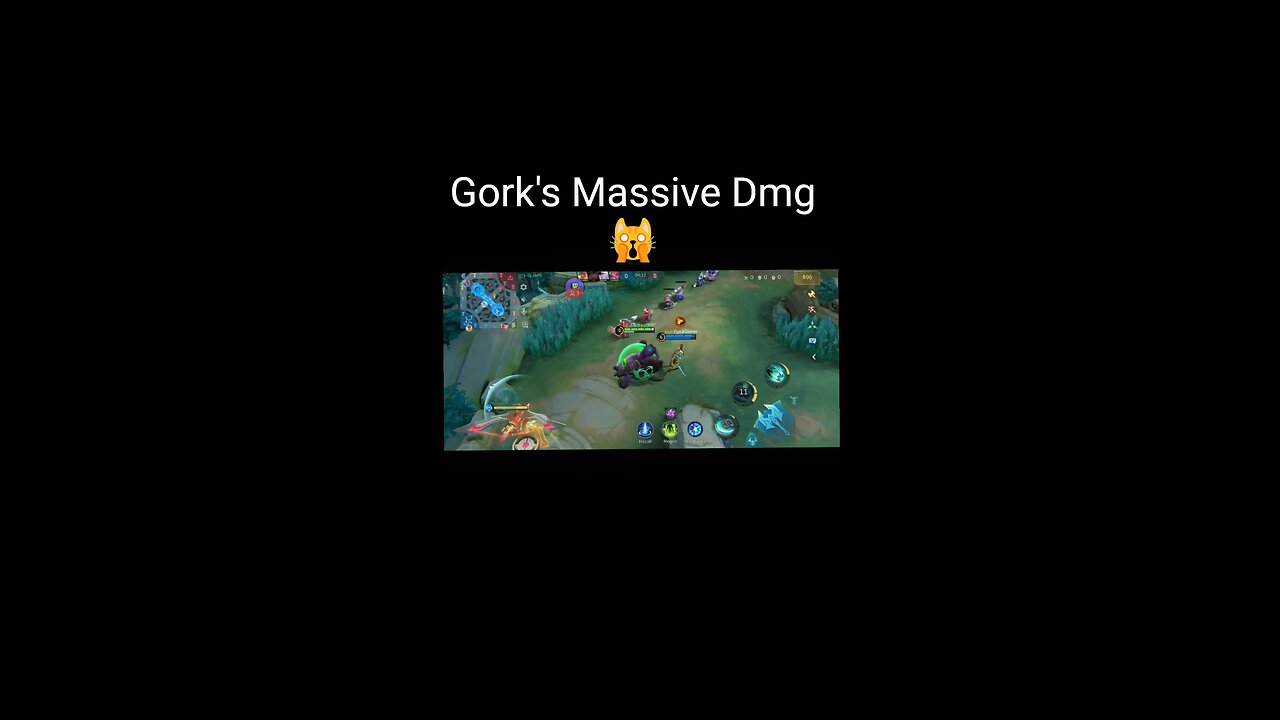 Gork's Massive Dmg 🙀 #MLBB