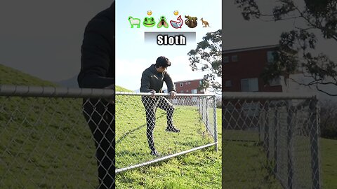 How Animals Get Over a Fence (With Emojis)