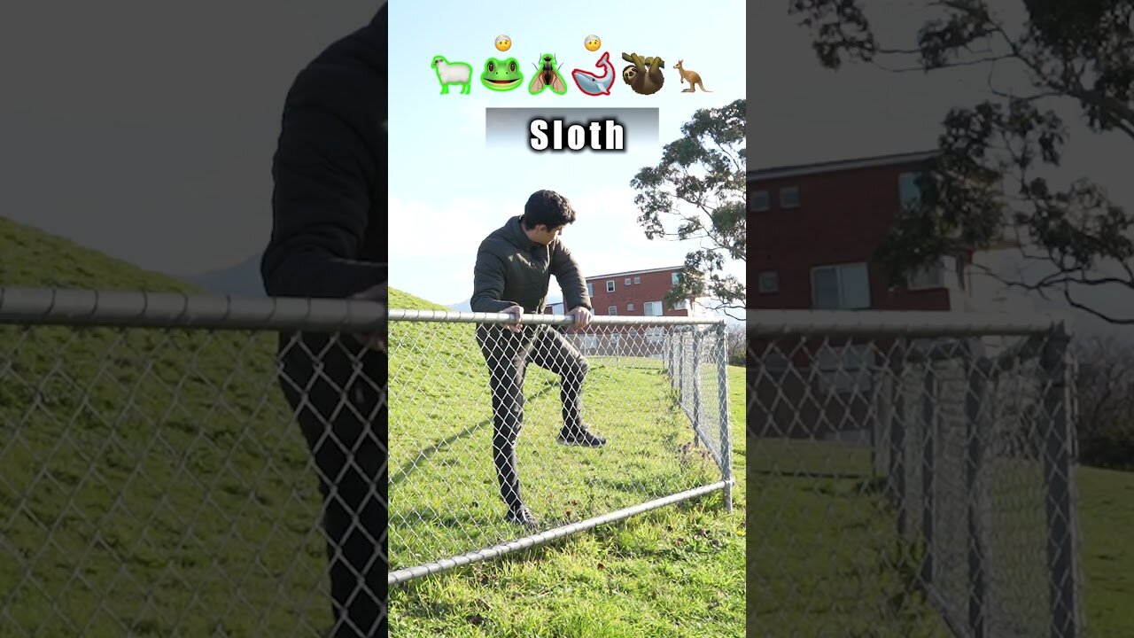 How Animals Get Over a Fence (With Emojis)