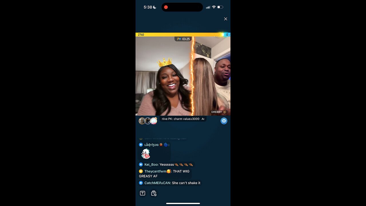 DREBABY LINES WITH TOMI K AND THINGS GO LEFT.. BIGO LIVE