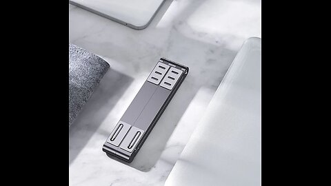 Adjustable Compact Foldable Laptop Stand, Compatible with Laptop, Tablet, Notebook & More