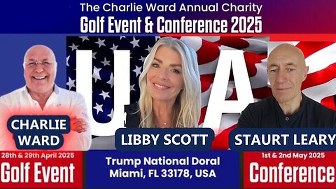 CHARLIE WARD GOLF & CONFERENCE 2025 WITH CHARLIE WARD, LIBBY SCOTT & STUART LEARY