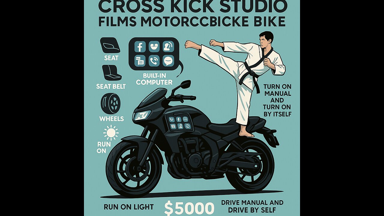 Cross kick Studio Films Motorcycle
