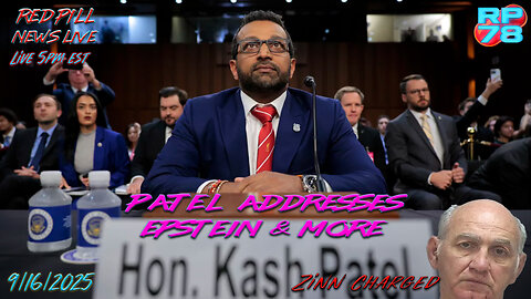 Robinson Charged, Zinn Charged, Lover Next & More To Come on Red Pill News Live