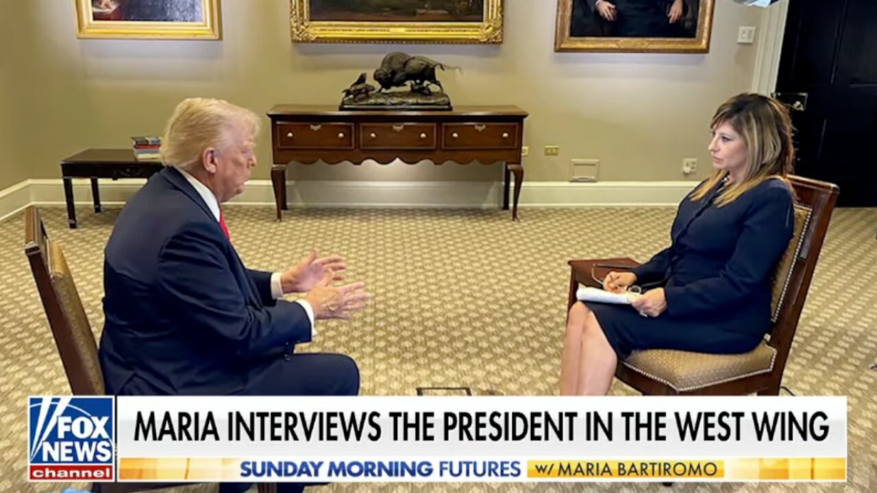 Sunday Morning Futures With Maria Bartiromo - POTUS Donald Trump