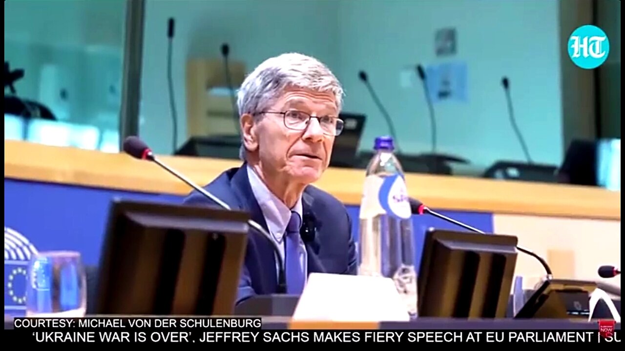‘UKRAINE WAR IS OVER’, JEFFREY SACHS MAKES FIERY SPEECH AT EU PARLIAMENT, CHALLENGES AMERICA! 👊