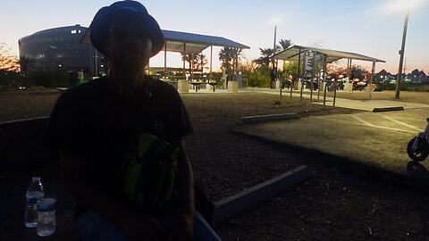 Risin Prodigy" Has been homeless for 12 years. "Says his mission is to help change peoples lives"