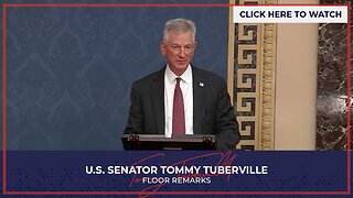 Senator Tuberville Speaks on Senate Floor in Defense of Secretary Pete Hegseth