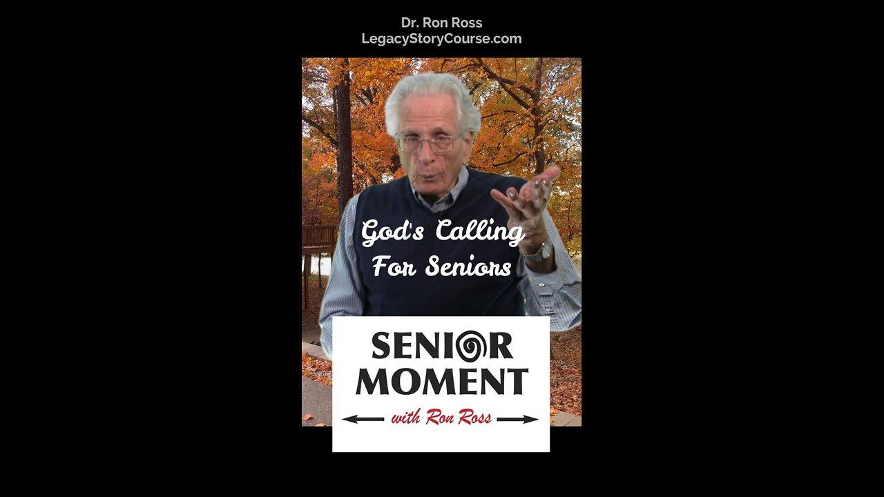 God's Calling for Seniors
