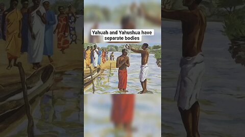 Yahuah and Yahushua have separate bodies