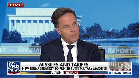 NATO Secretary General: Trump Is Irritated With Putin