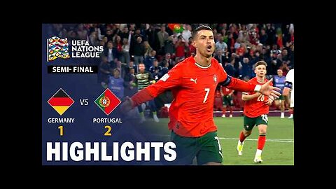 Germany vs Portugal | Semi-Final | Highlights | UEFA Nations League | 5th June 2025