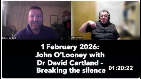 1 February 2026 | John O'Looney with Dr David Cartland - Breaking the silence