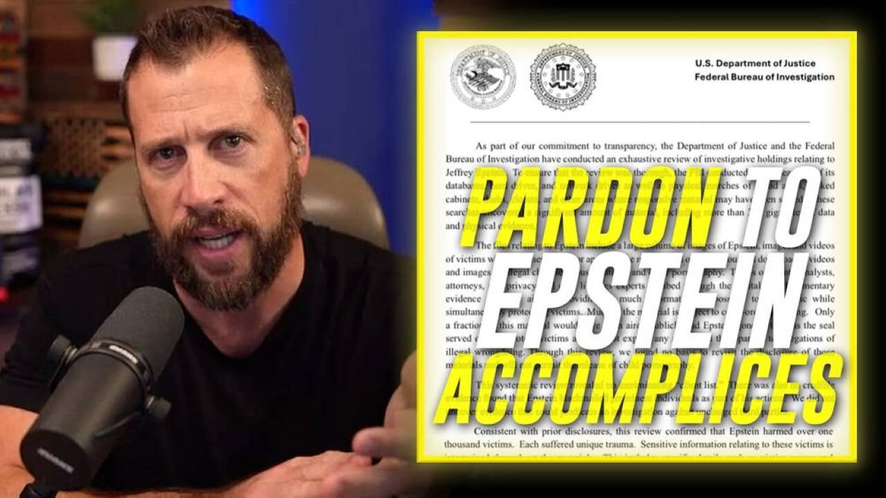 DOJ/FBI Memo Gives Pardon To Epstein Accomplice Abusers, Warns FBI Whistleblower Kyle Seraphin