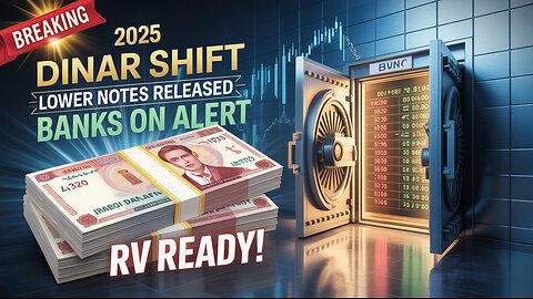 IQD News 💥 2025 Iraq Dinar Shift – Lower Denominations & Banks READY for RV