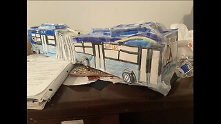 This is How To Make Q53 Select Bus MTA New flyer XN60 Out Of Paper