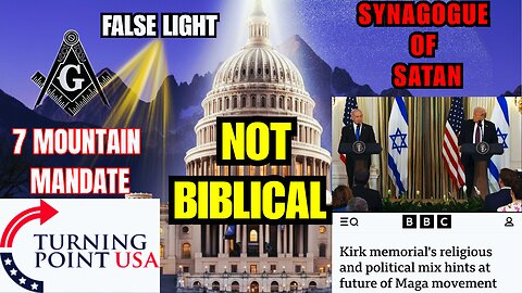 The Hidden Hand of Freemasonry Within Counterfeit Christianity Through Political Idolatry !