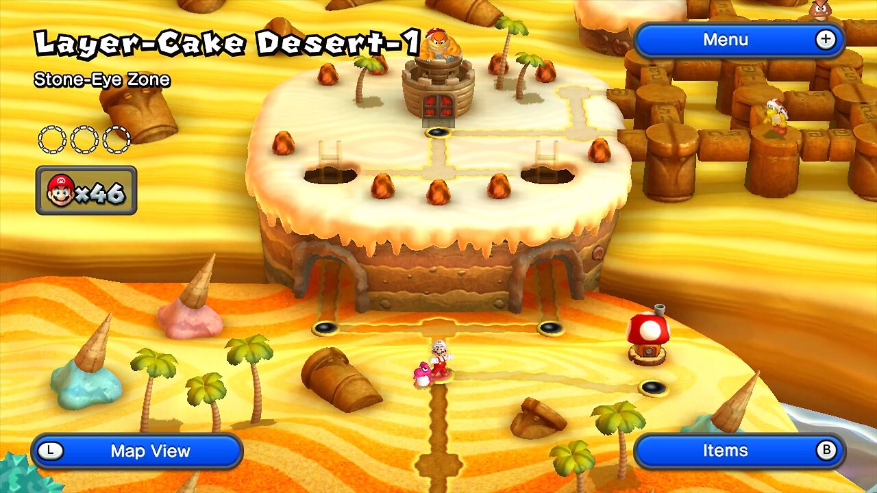 New Super Mario Bros. U (Layer-Cake Desert)