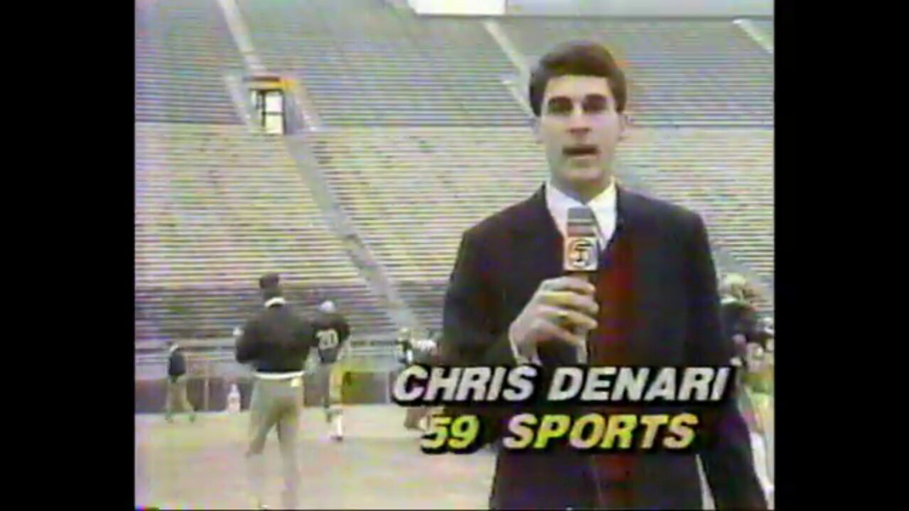 December 28, 1984 - WPDS Chris Denari Promo for 'Purdue Peach Bowl Bound'