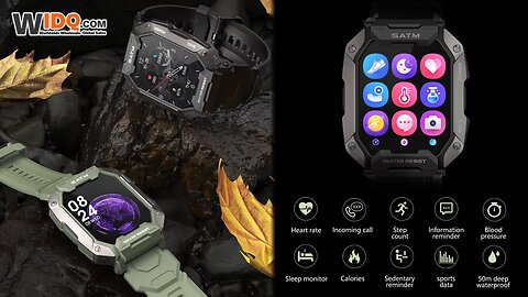 ⌚ Rugged Smartwatch for Outdoor Warriors 💪