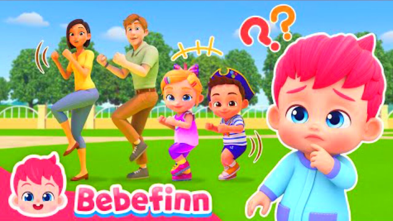 Walking Walking | Nursery Rhymes for Kids | Dance along Bebefinn