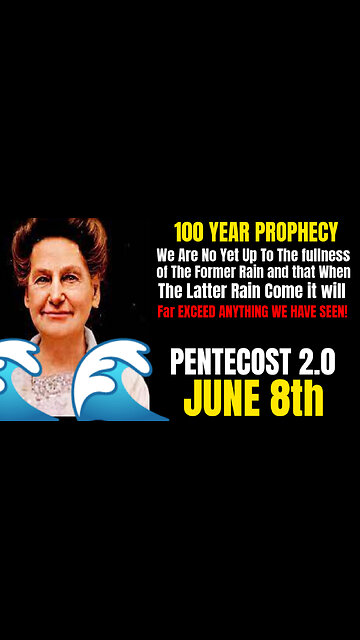 Pentecost 2.0 Maria Woodworth Etter #mariawoodworthetter #rumbletakeover