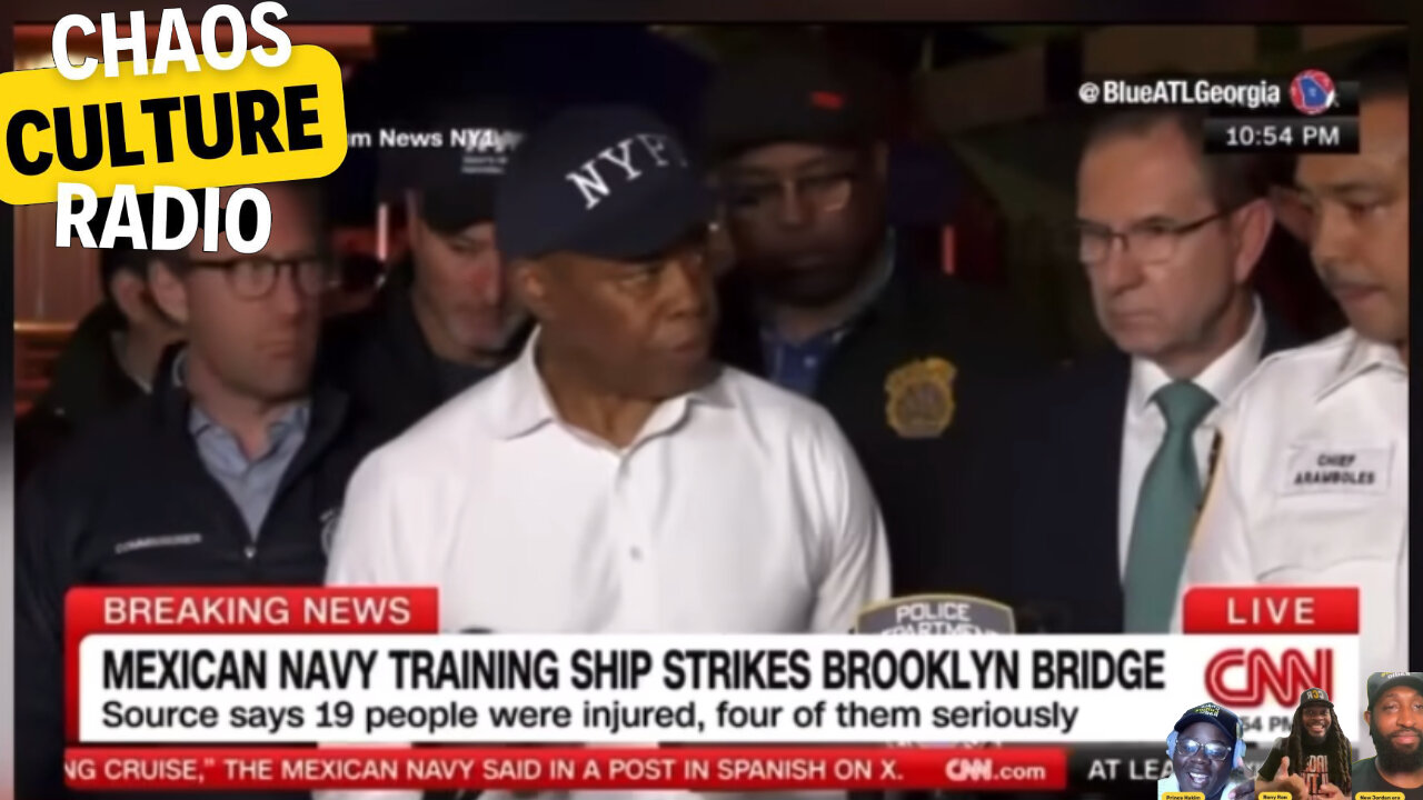 Mexican Navy Training Ship Crashed Into Brooklyn Bridge