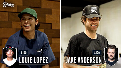Pro Skateboarders Faceoff in a Game of SKATE | LOPEZ vs ANDERSON