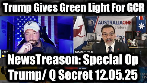 This Video By Riccardo Bosi And Dove Reveals Shocking News: Treason: Special Op Trump