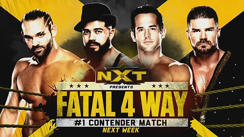 Fatal 4-Way Elimination Match - #1 Contenders Match (Full Match)