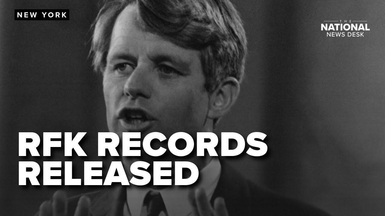 Robert F. Kennedy’s 1968 assassination records released