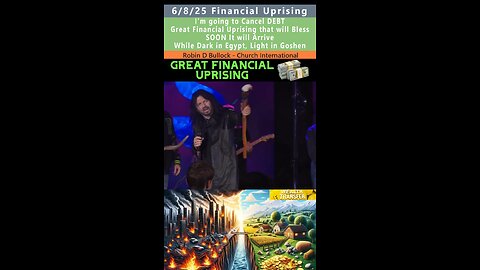 Debt Cancellation, Financial Uprising prophecy - Robin Bullock 4/9/25