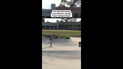 Bryson’s Bunker, Pinehurt No. 2⛳️ The shot that helped Bryson bring home the 2024 US Open!