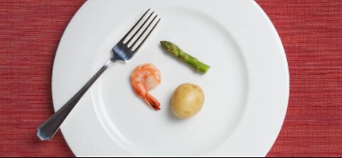 EAT LESS in the Sitting to Starve Yourself SKINNY