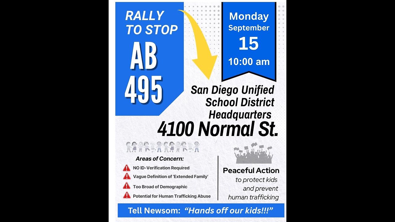 Eye of the STORM LIVE-> Rally to STOP AB495 office of Senator Steve Padilla