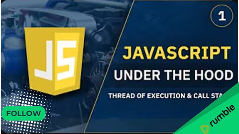 🧠🔥 JavaScript UNDER THE HOOD [1] — Main Thread & Call Stack EXPLAINED 🧵💻