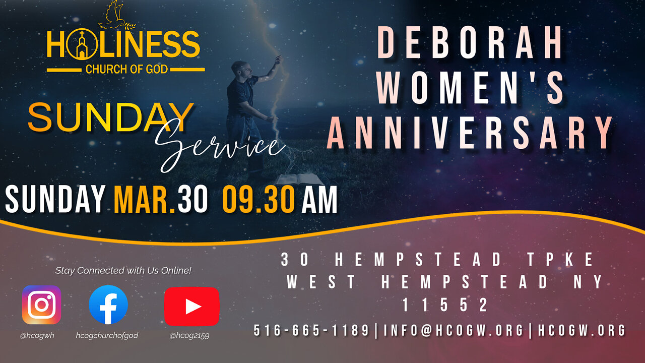 HCOG || Deborah women's anniversary.