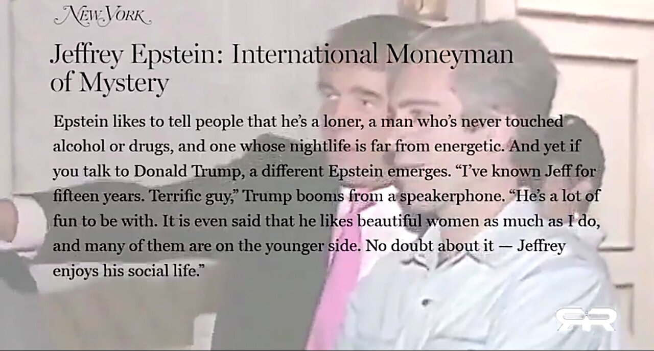 MUSK SAYS TRUMP WON'T RELEASE THE EPSTEIN FILES BECAUSE HE'S ON THE LIST. 👊