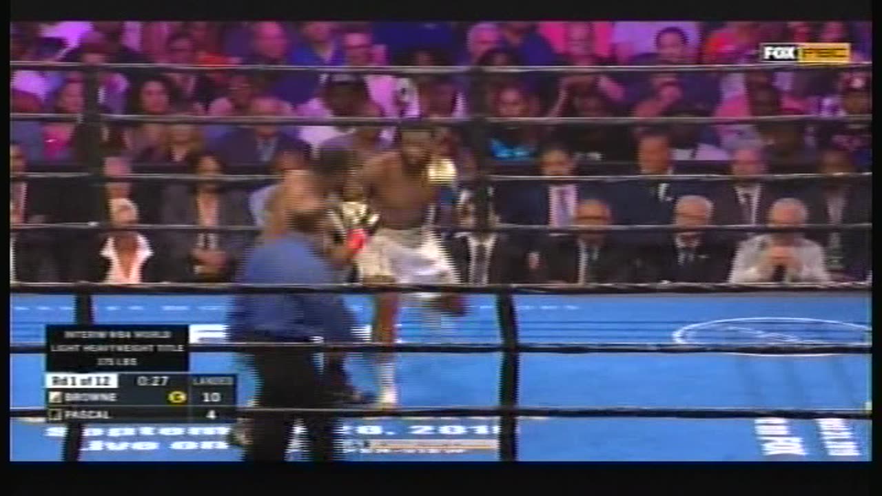 Combat de Boxe Jean Pascal vs Marcus Browne