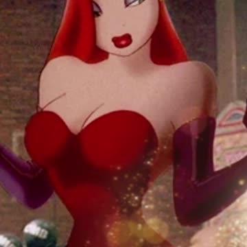 Jessica Rabbit in Real Life 🤯✨ Disney AI Transformation