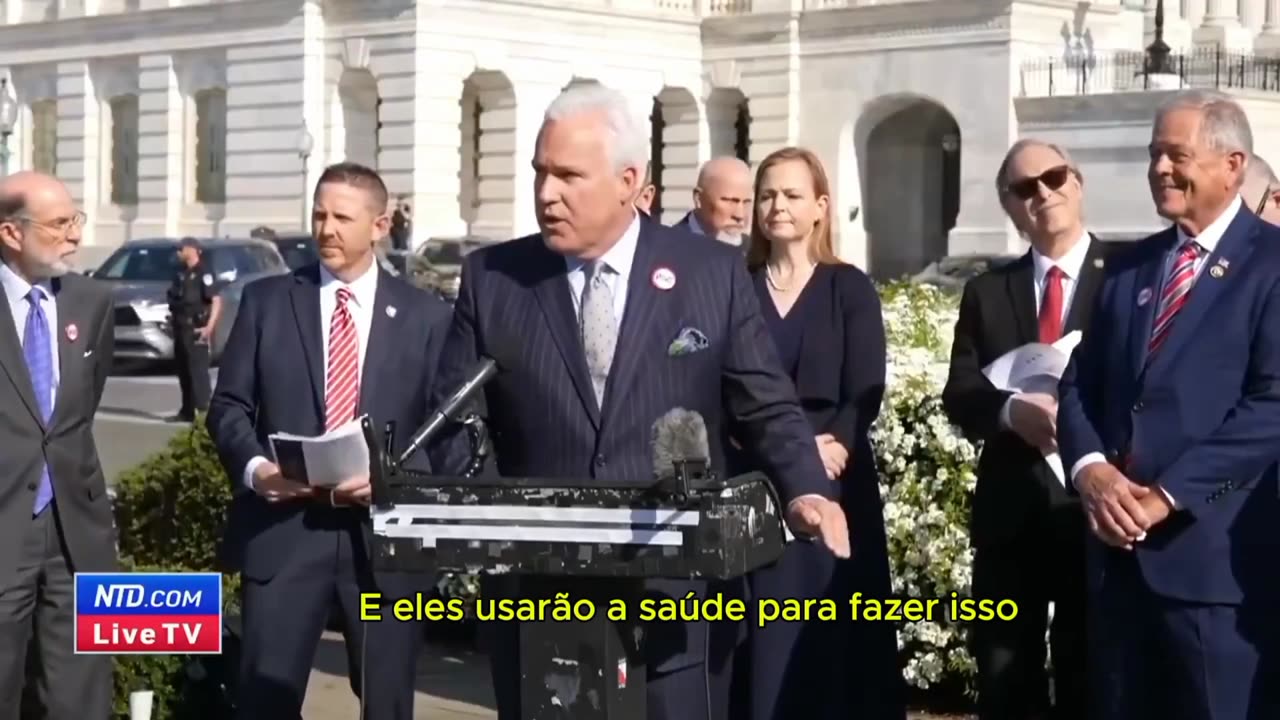 Matt Schlapp, Presidente do CPAC, alertou hoje sobre a ameaça global à soberania e usou o Brasil como exemplo: "Veja o que está acontecendo nas ruas do Brasil."