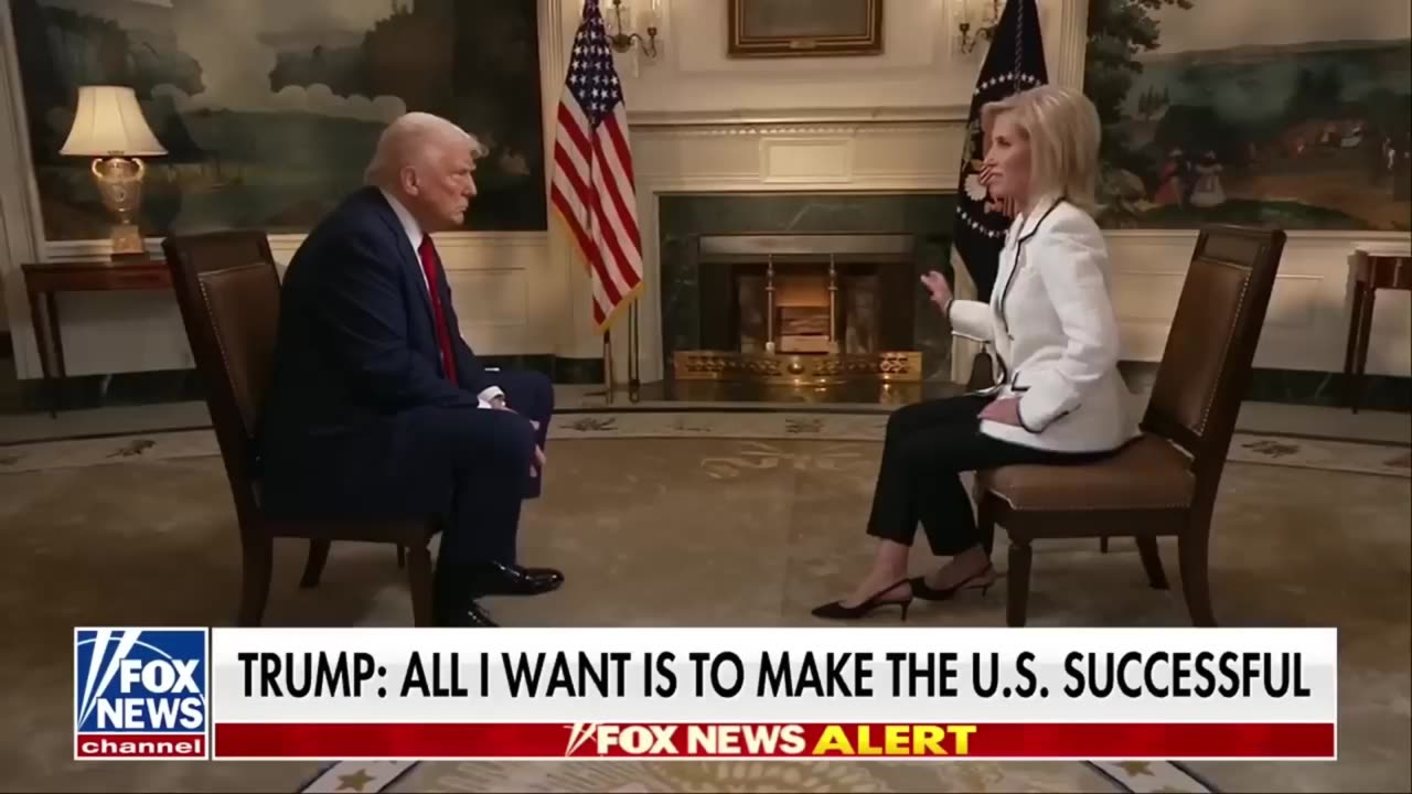 President Trump Interview with Laura Ingraham Parts 1 & 2 March 18-19 2025