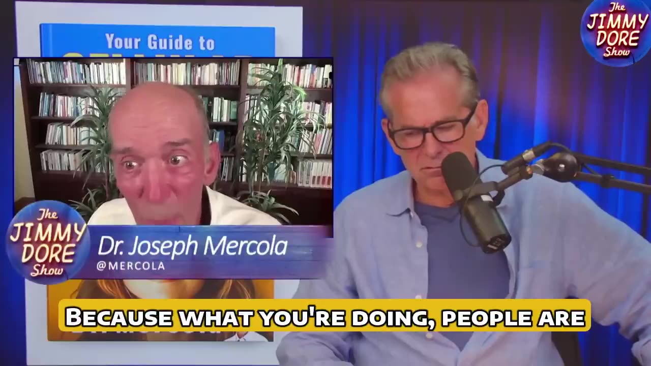 Dr. Joseph Mercola: "You never wanna sleep with your cell phone on in your bedroom"