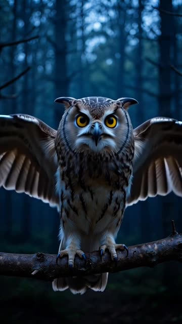 Owl Hooting