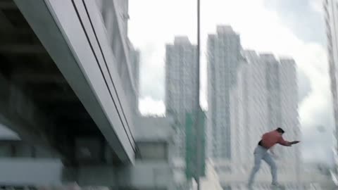 When the stunt goes wrong but they keep it in the movie anyway.